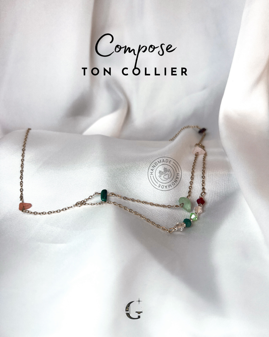 Compose ton collier (5 pierres au choix)