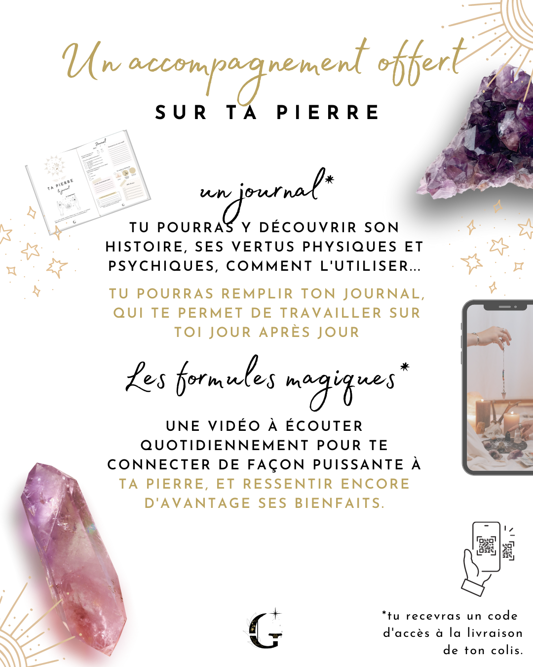 Syndra - Boucles d'oreilles (avec la pierre de ton choix)