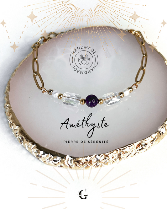 Estella - Bracelet (avec la pierre de ton choix)