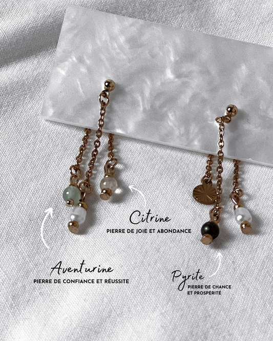 Les chanceuses - Boucles d'oreilles