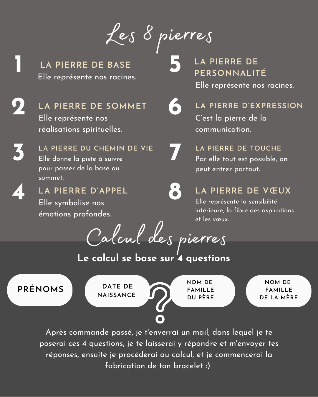Chemin de Vie - Bracelet (doré)