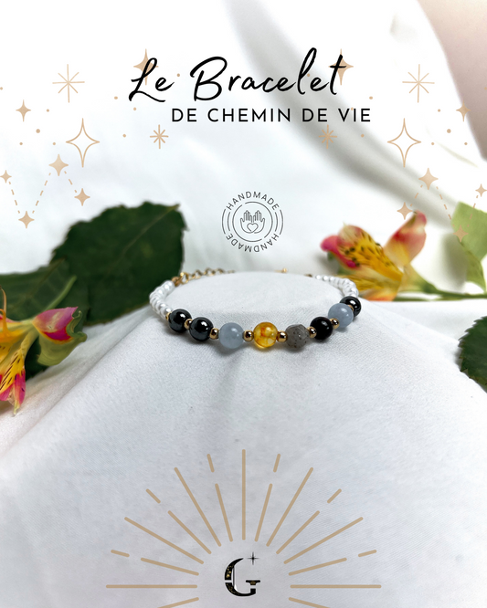 Chemin de Vie - Bracelet (doré)